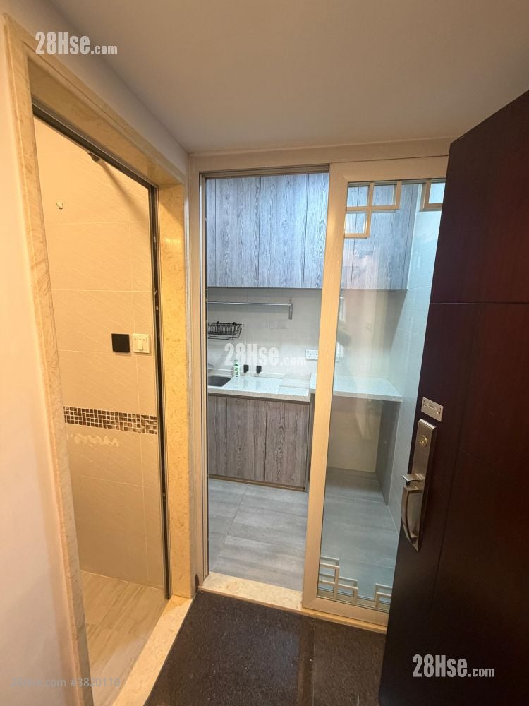 得利樓 租盤 1 房 , 1 浴室 380 平方呎