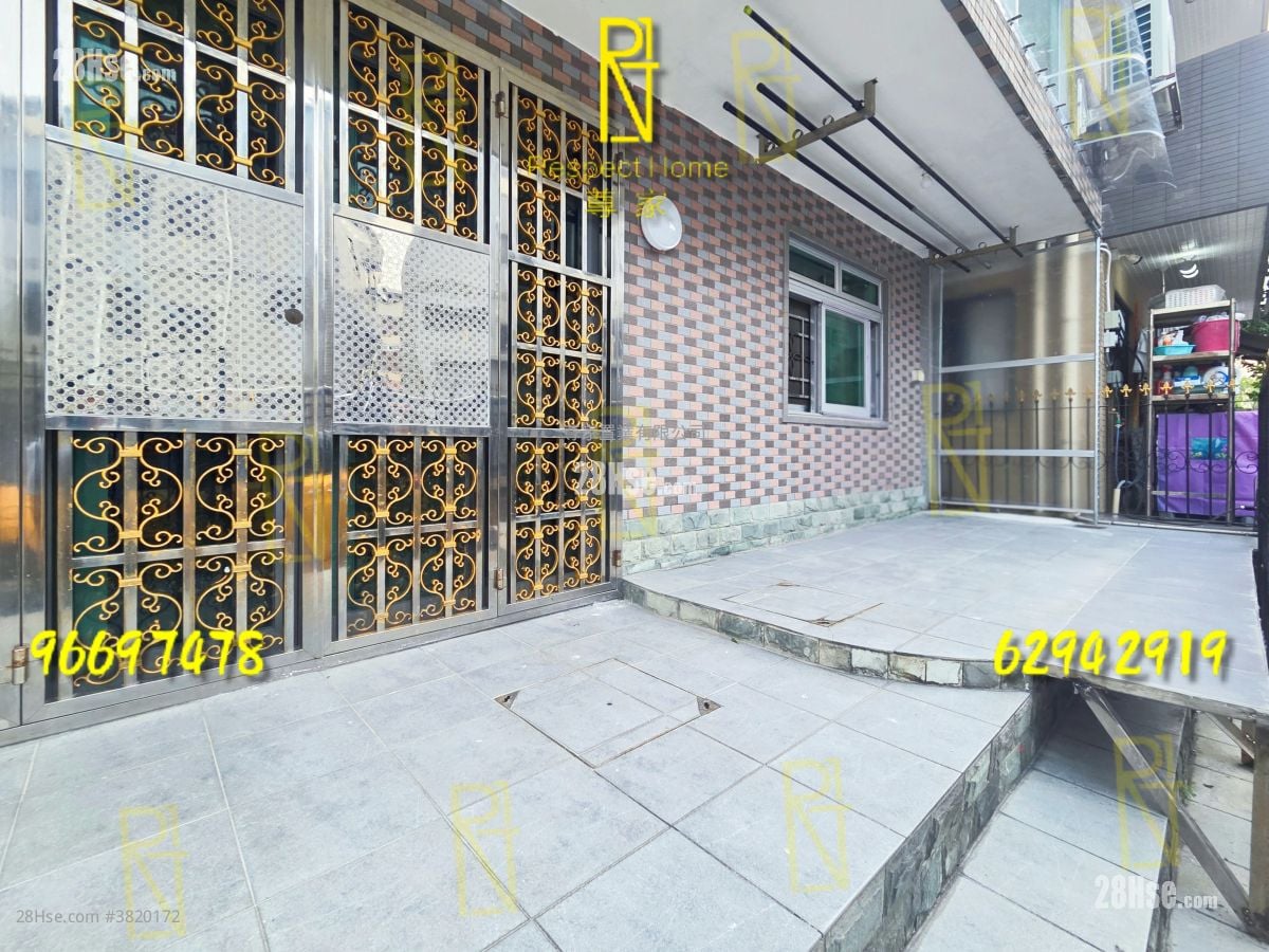 村屋 租盤 2 房 , 1 浴室 700 平方呎