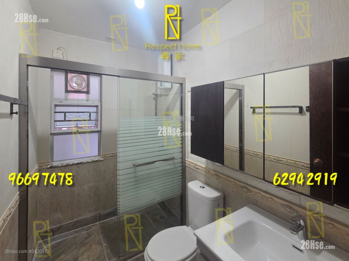 村屋 租盤 2 房 , 1 浴室 700 平方呎