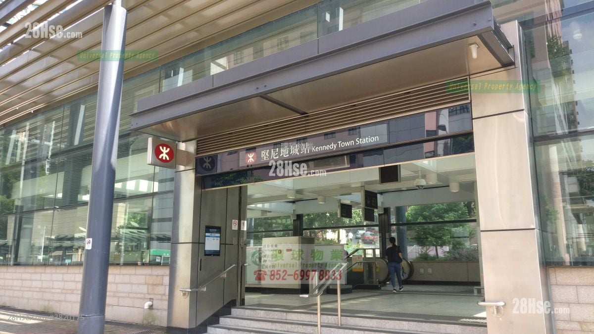 泓都 租盤 2 房 , 1 浴室 530 平方呎