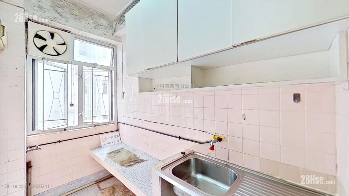 厨房: 金禧楼 租盘 2 房 , 1 浴室 322 平方尺