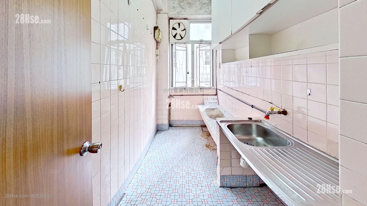 厨房: 金禧楼 租盘 2 房 , 1 浴室 322 平方尺