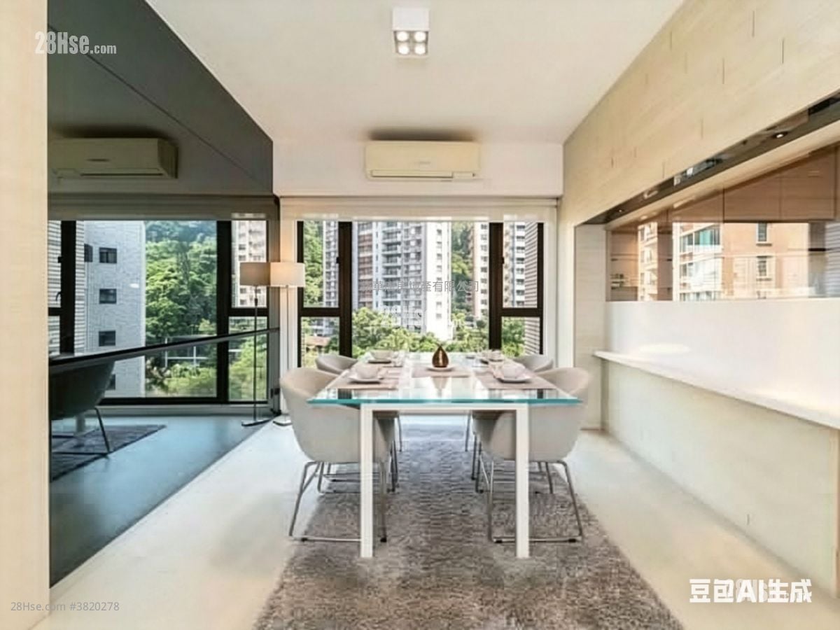 慧苑 租盤 2 房 , 1 浴室 1,010 平方呎