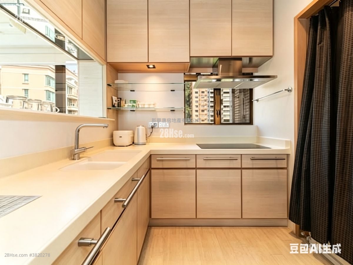 慧苑 租盤 2 房 , 1 浴室 1,010 平方呎