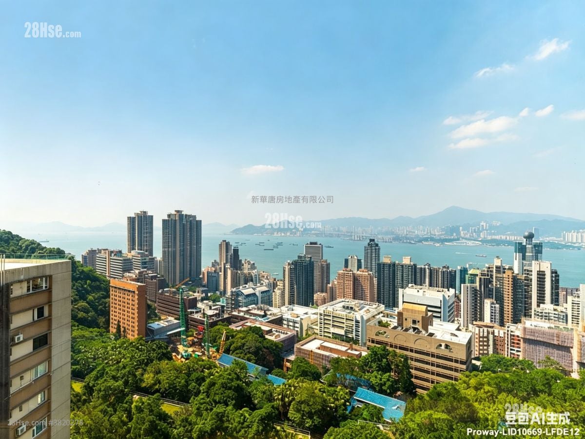 慧苑 租盤 2 房 , 1 浴室 1,010 平方呎