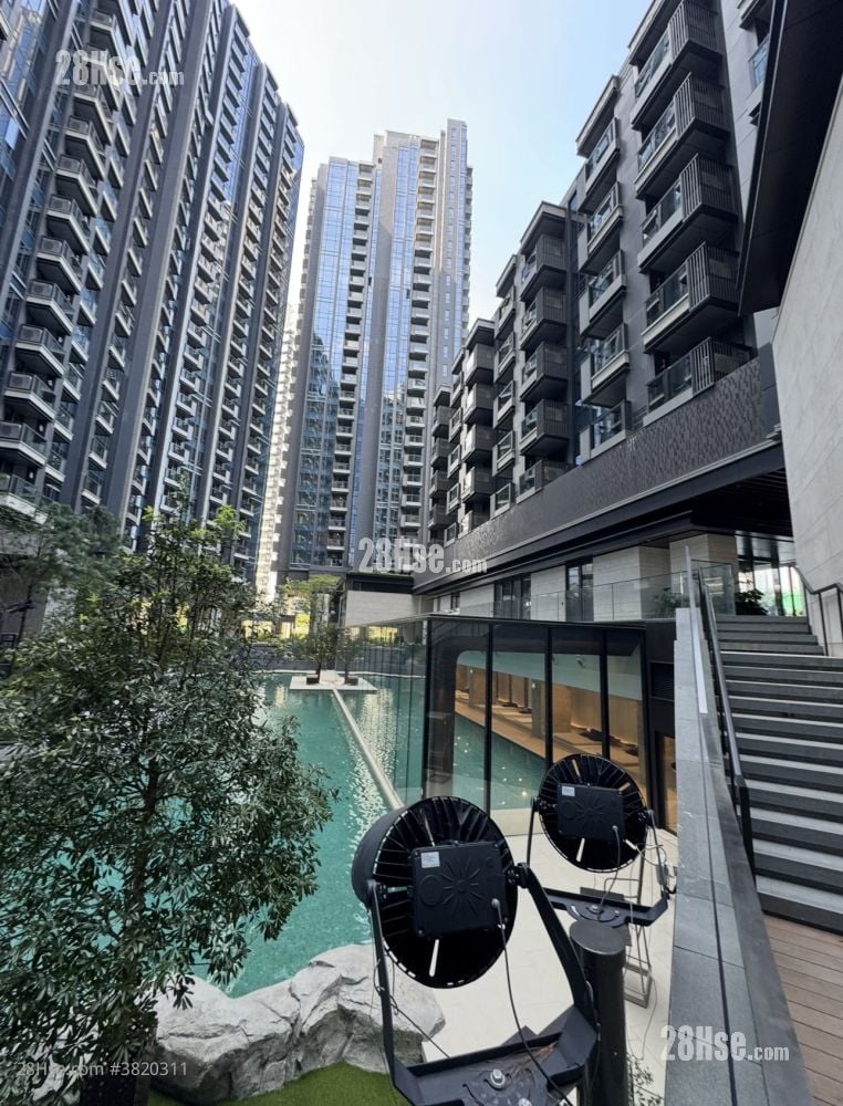 柏蔚森 租盤 2 房 , 1 浴室 382 平方呎