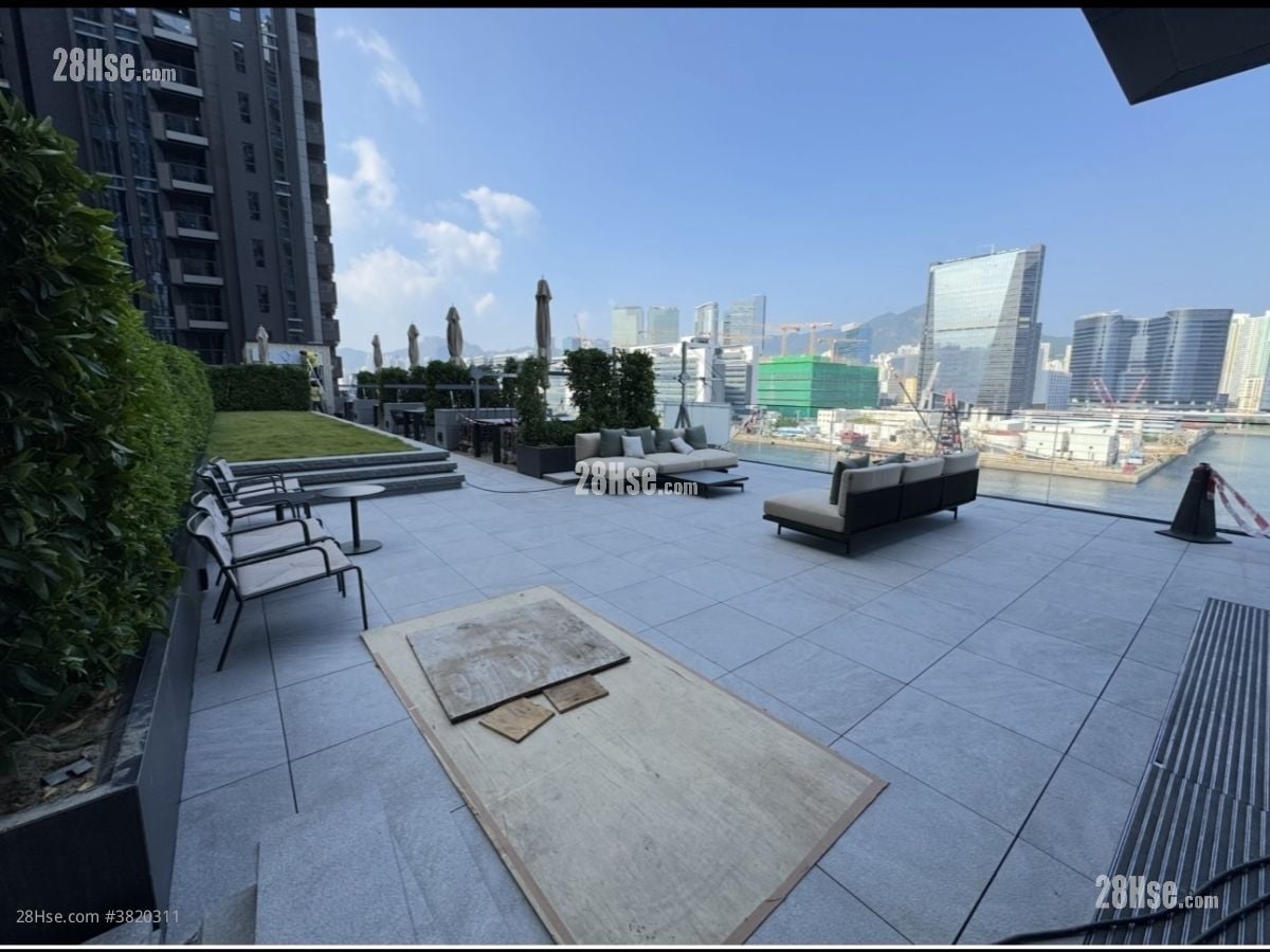 柏蔚森 租盤 2 房 , 1 浴室 382 平方呎