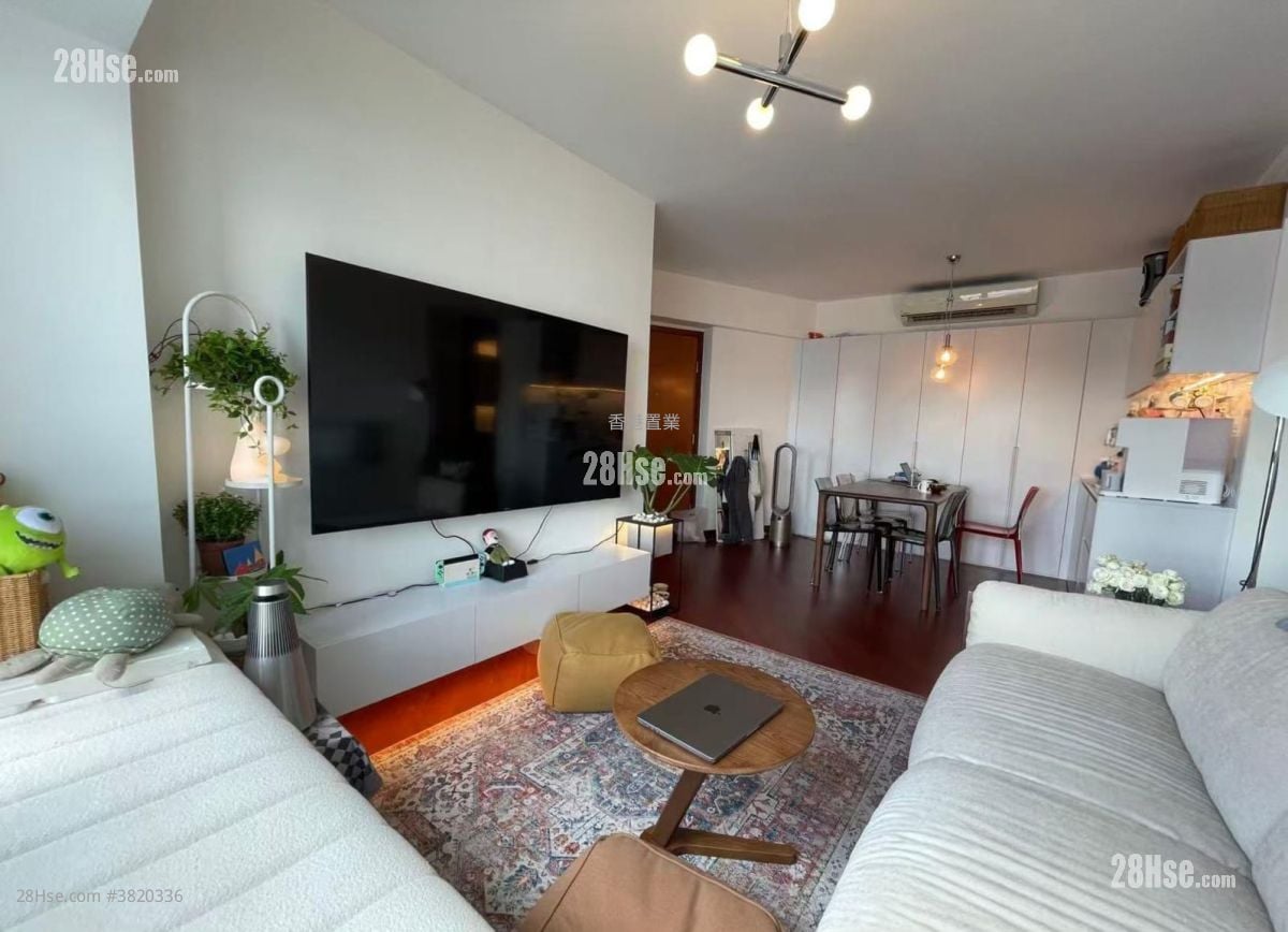 浪澄灣 租盤 2 房 , 1 浴室 560 平方呎