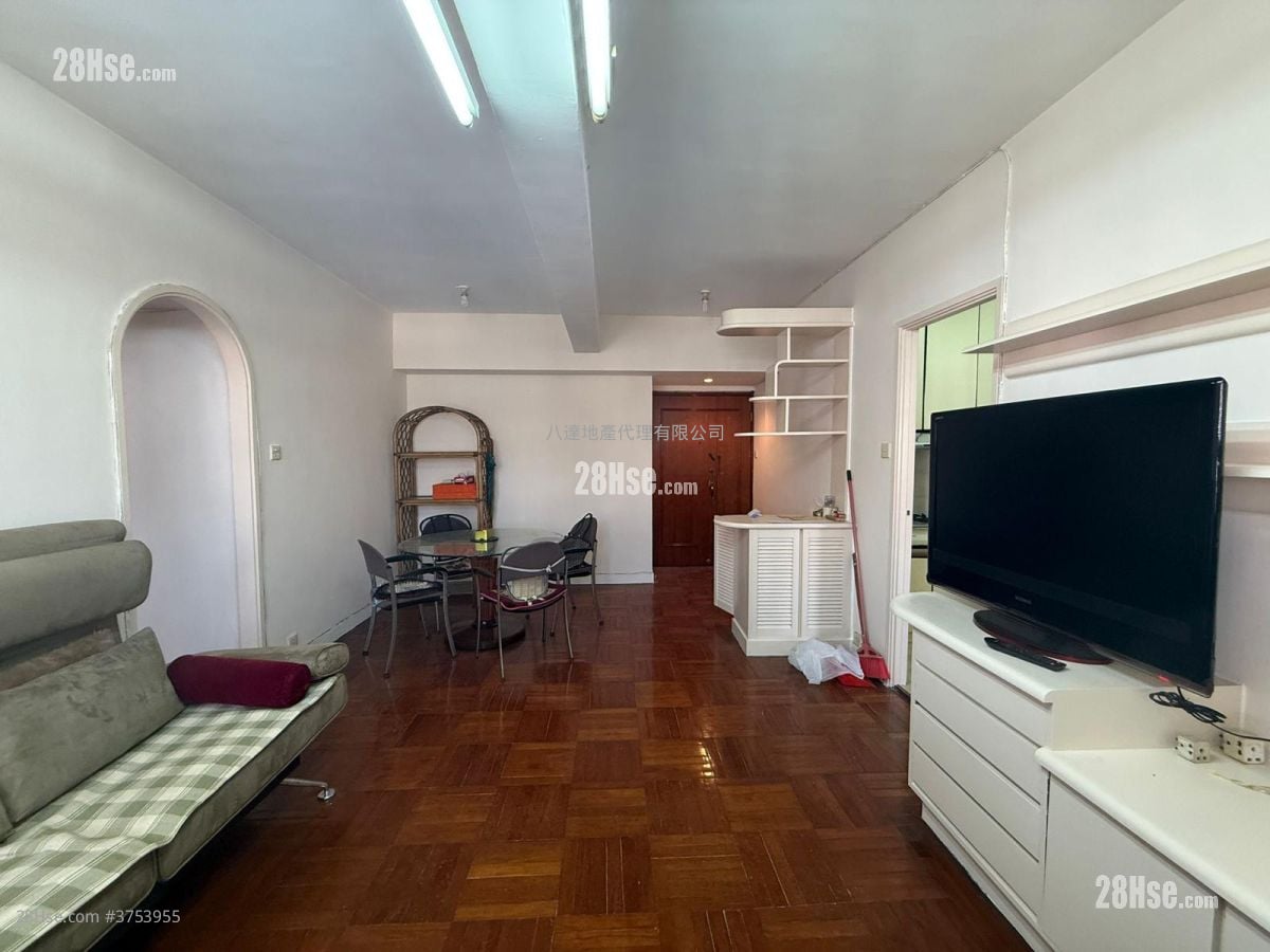 百寶大廈 租盤 3 房 , 1 浴室 690 平方呎