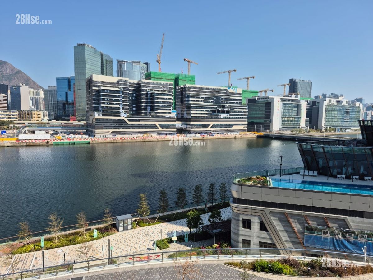 維港雙鑽 租盤 2 房 , 1 浴室 440 平方呎