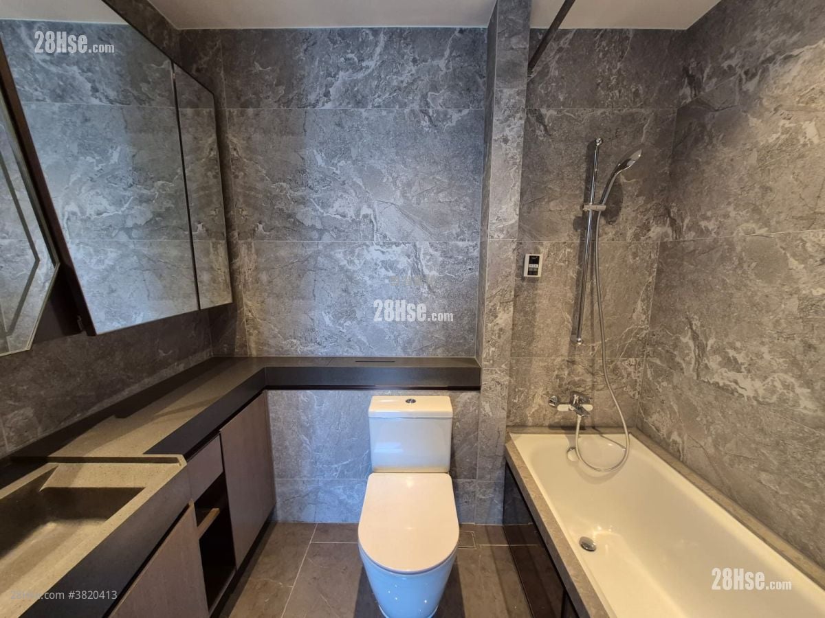 維港雙鑽 租盤 2 房 , 1 浴室 440 平方呎