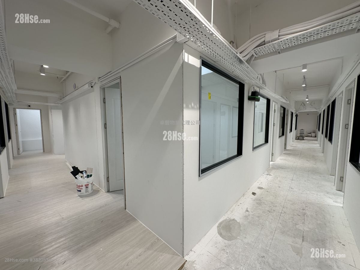 長城工廠大廈 租盤 開放式間隔 85 平方呎