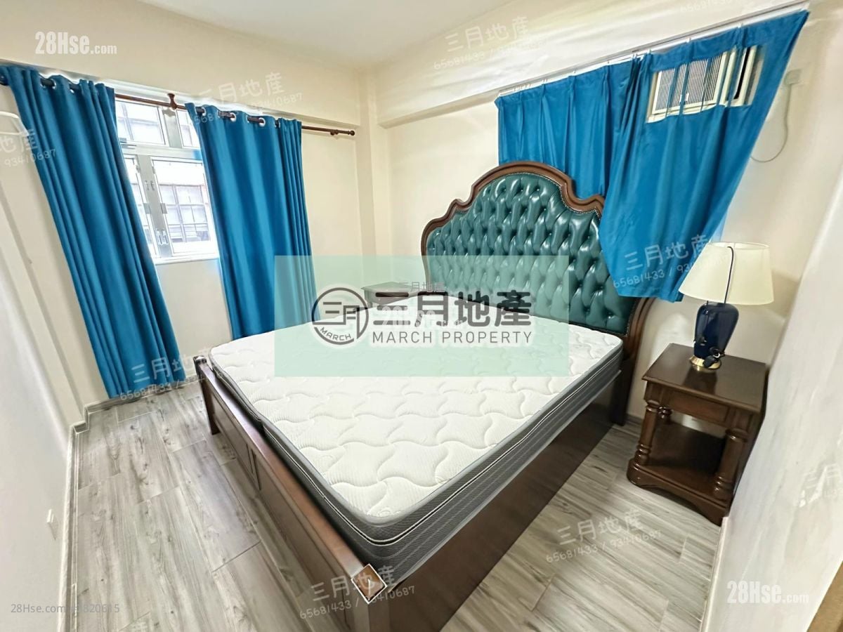 睡房 1: 永利大廈 租盤 3 房 , 1 浴室 757 平方呎