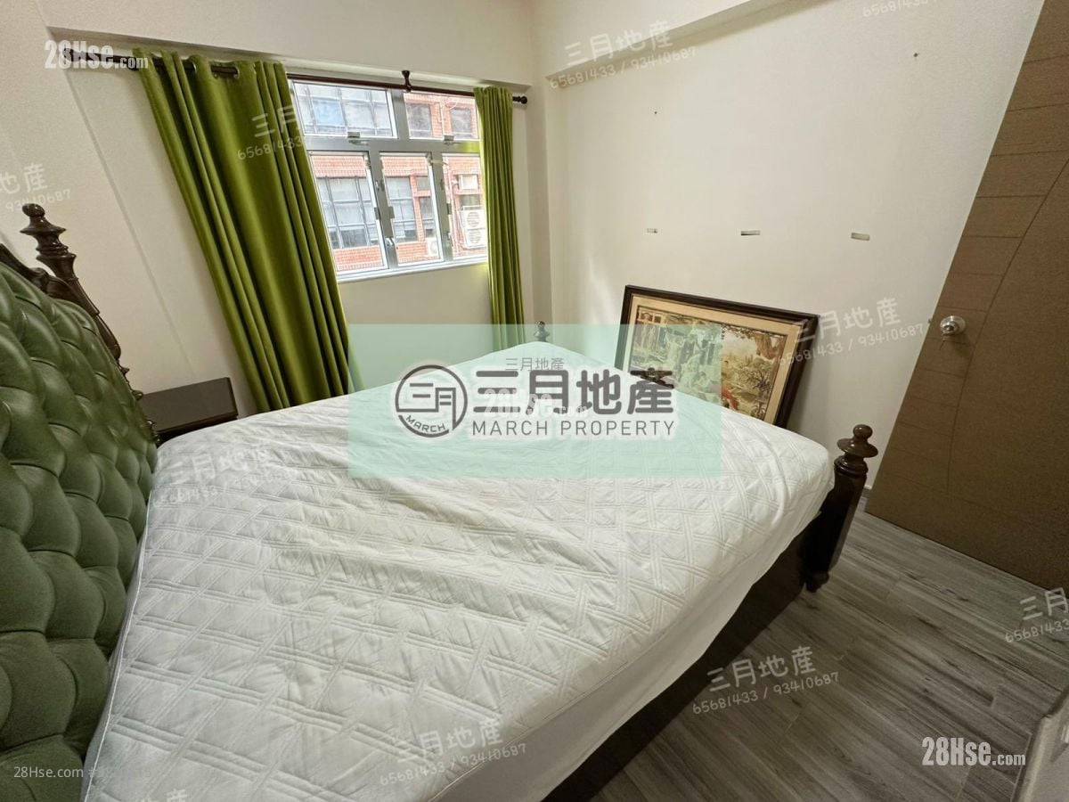 睡房 2: 永利大廈 租盤 3 房 , 1 浴室 757 平方呎