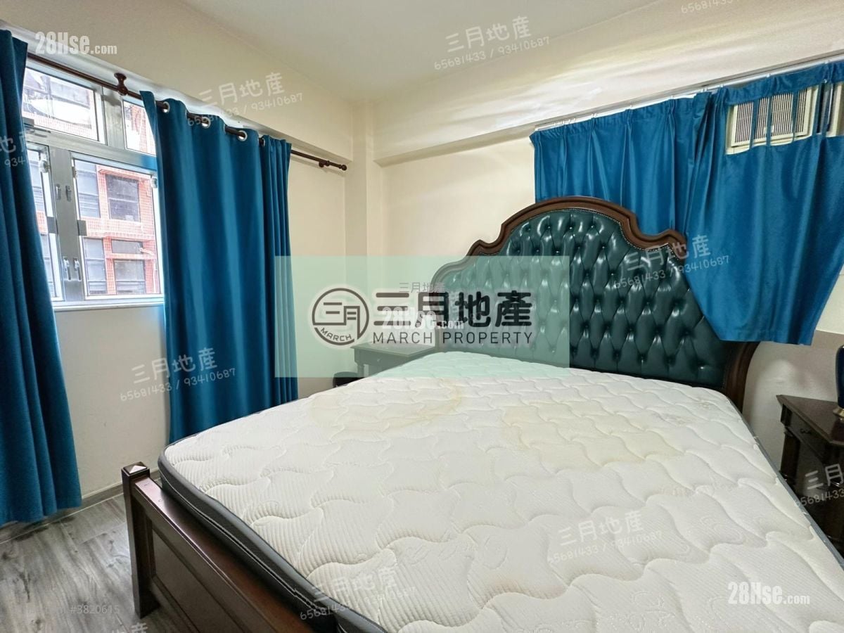 睡房 1: 永利大廈 租盤 3 房 , 1 浴室 757 平方呎