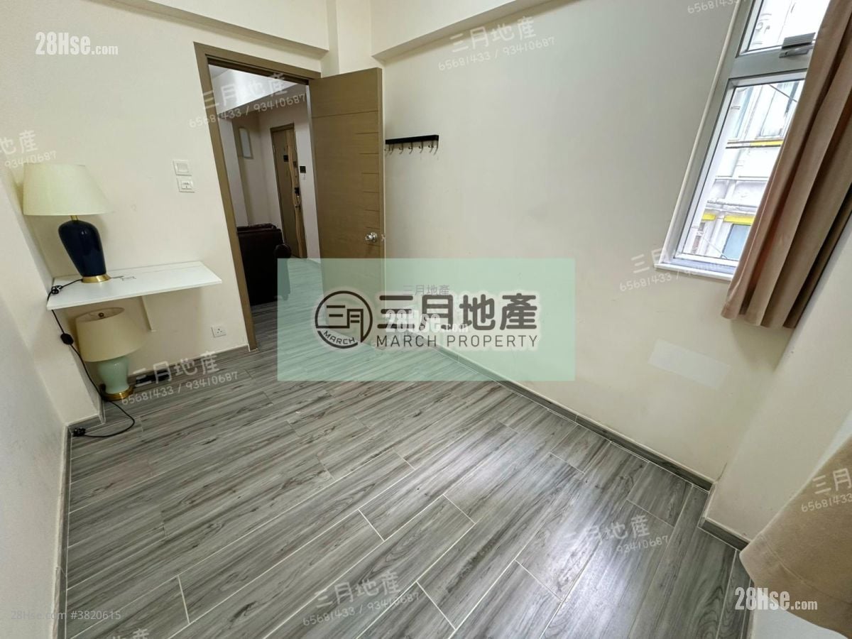 睡房 3: 永利大廈 租盤 3 房 , 1 浴室 757 平方呎