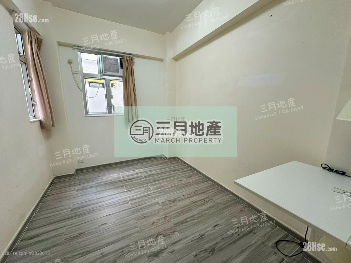 睡房 3: 永利大廈 租盤 3 房 , 1 浴室 757 平方呎