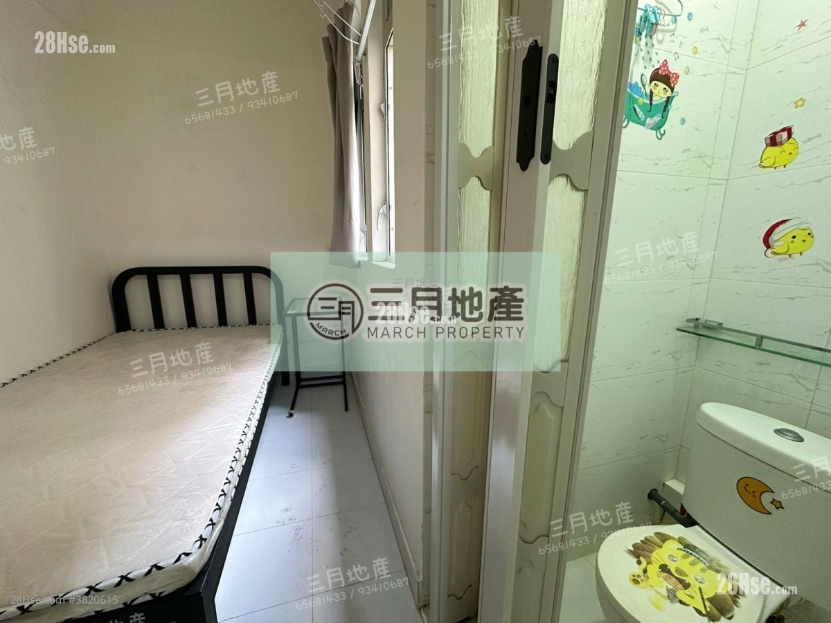 工人房: 永利大廈 租盤 3 房 , 1 浴室 757 平方呎