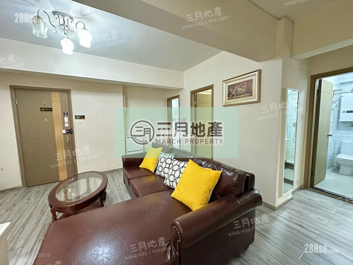 廳: 永利大廈 租盤 3 房 , 1 浴室 757 平方呎