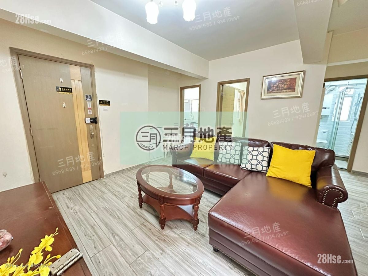 廳: 永利大廈 租盤 3 房 , 1 浴室 757 平方呎