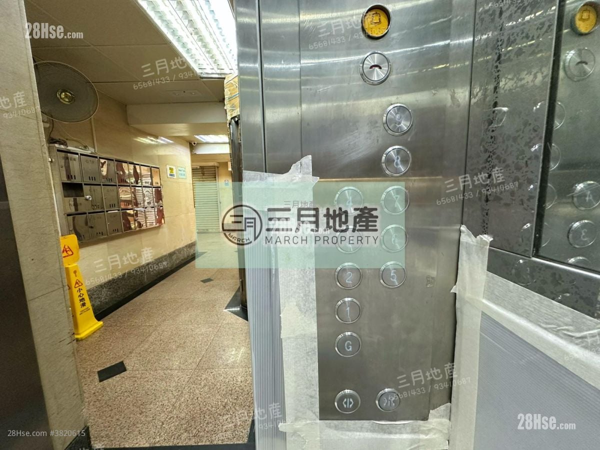 大堂: 永利大廈 租盤 3 房 , 1 浴室 757 平方呎