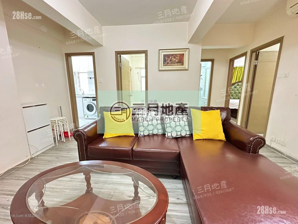 廳: 永利大廈 租盤 3 房 , 1 浴室 757 平方呎