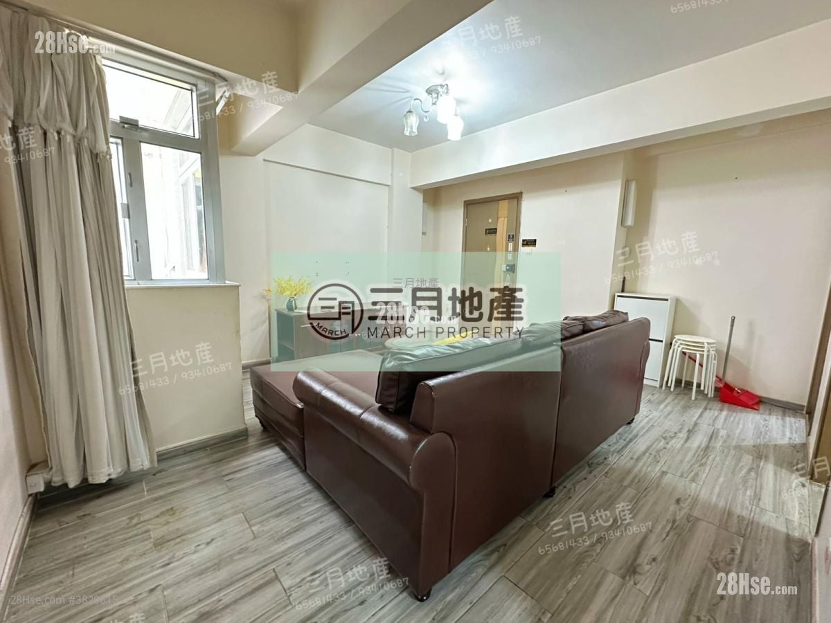 廳: 永利大廈 租盤 3 房 , 1 浴室 757 平方呎