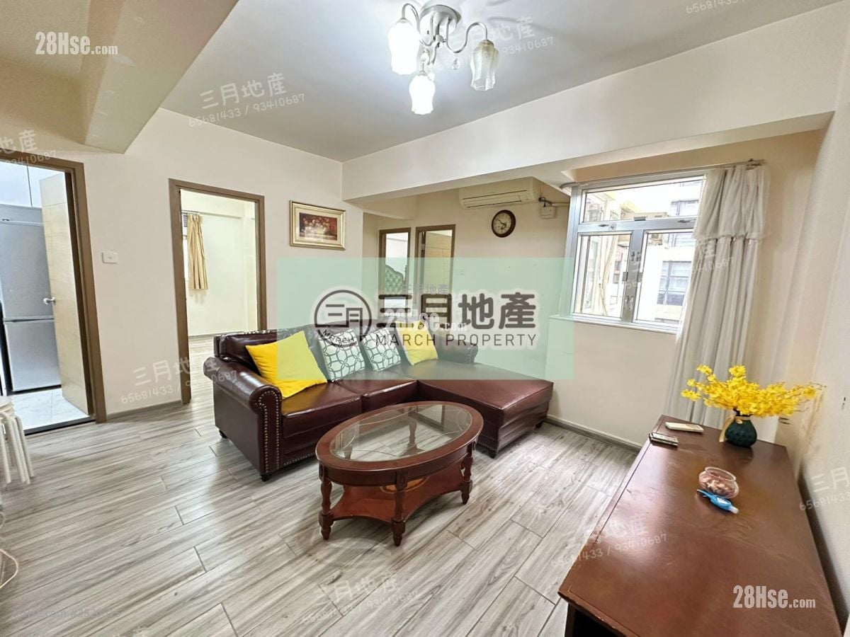 廳: 永利大廈 租盤 3 房 , 1 浴室 757 平方呎