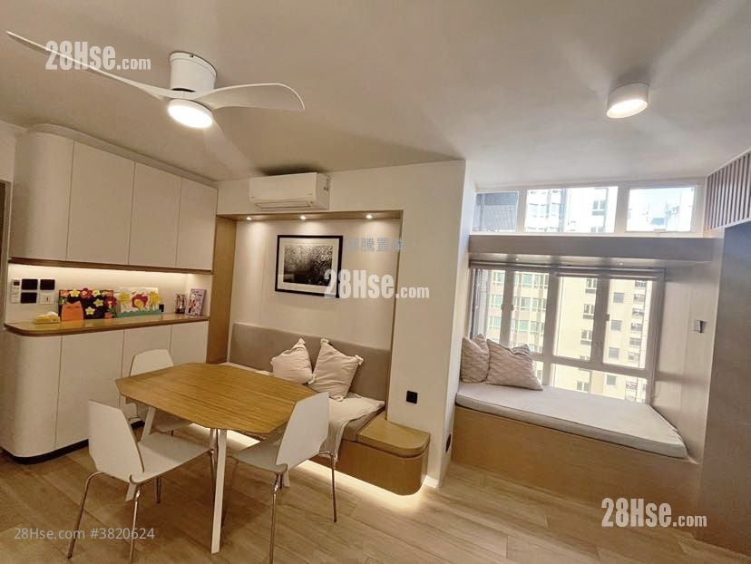 西園 租盤 2 房 , 1 浴室 463 平方呎