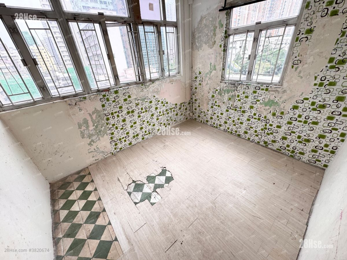 德利大廈 售盤 3 房 , 1 浴室 537 平方呎