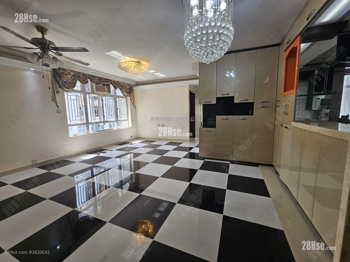 美樂花園 售盤 3 房 , 2 浴室 861 平方呎