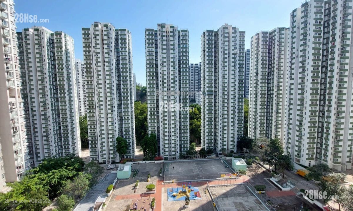 Nan Fung Sun Chuen Rental 2 Bedrooms , 1 Bathroom 391 ft²