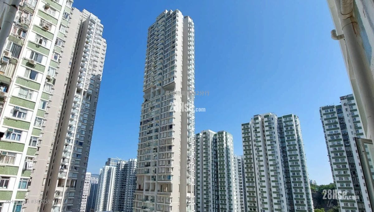 Nan Fung Sun Chuen Rental 2 Bedrooms , 1 Bathroom 391 ft²