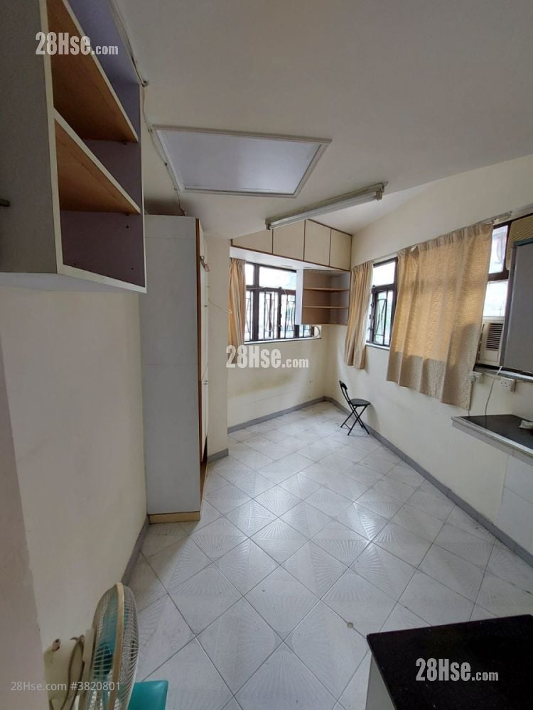 美星樓 租盤 開放式間隔 , 1 浴室 100 平方呎