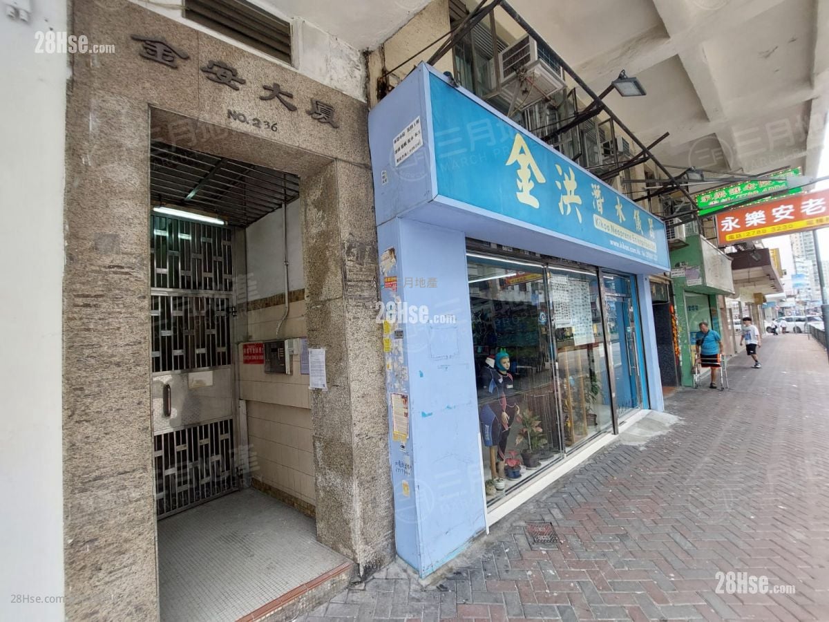 金安大廈 租盤 1 房 , 1 浴室 208 平方呎