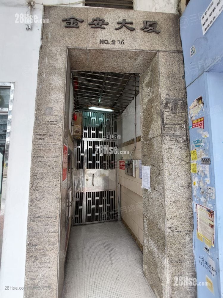 金安大廈 租盤 1 房 , 1 浴室 208 平方呎