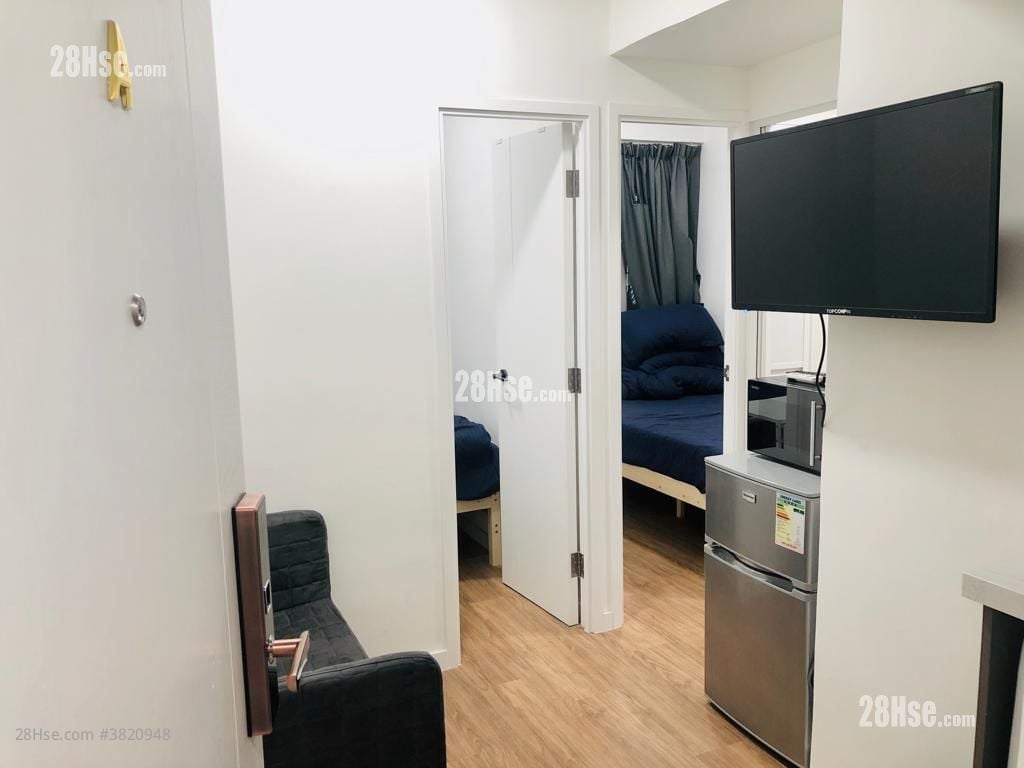 冠景樓 租盤 2 房 , 1 浴室 250 平方呎