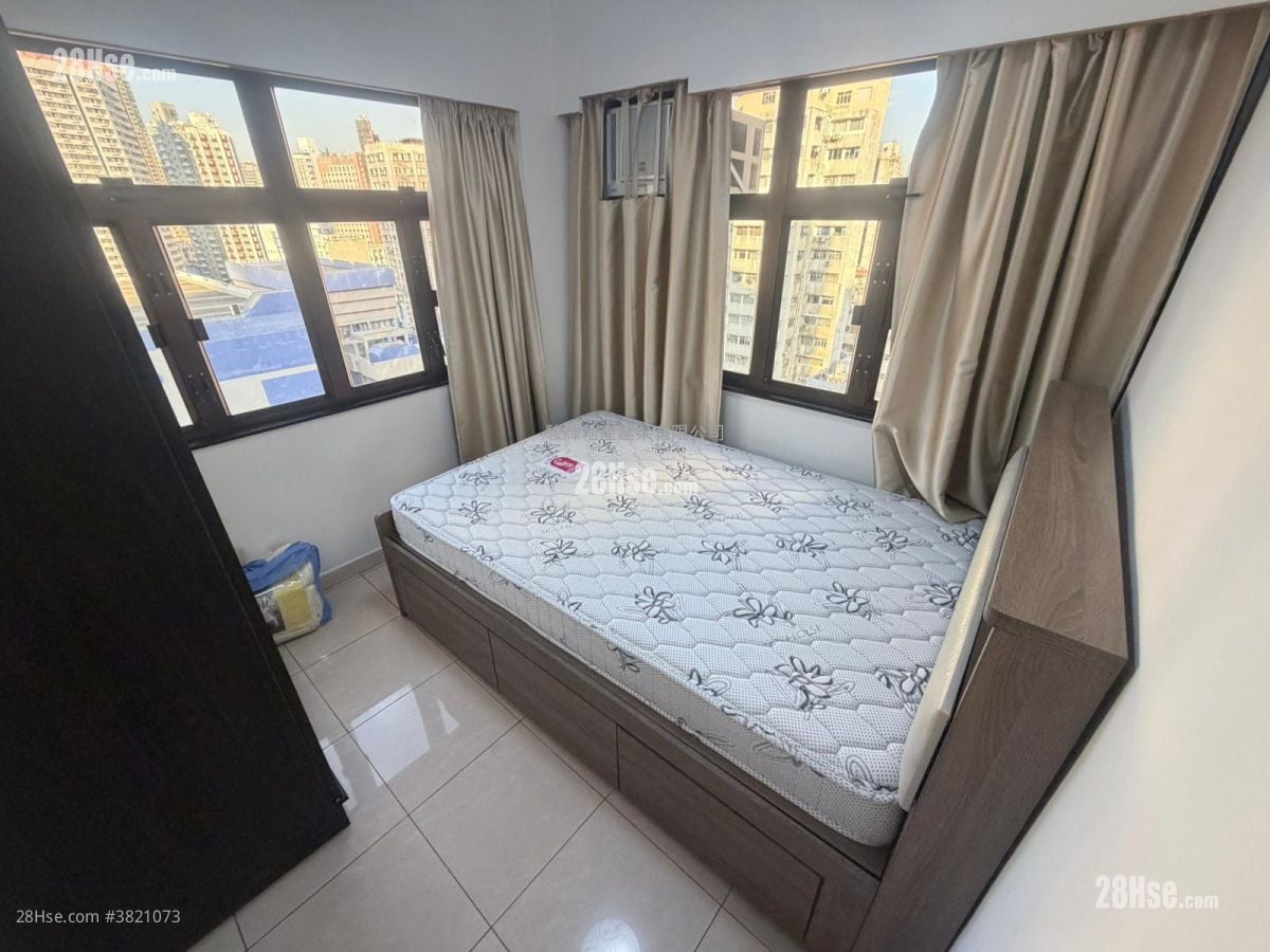 偉業大廈 租盤 2 房 , 1 浴室 423 平方呎