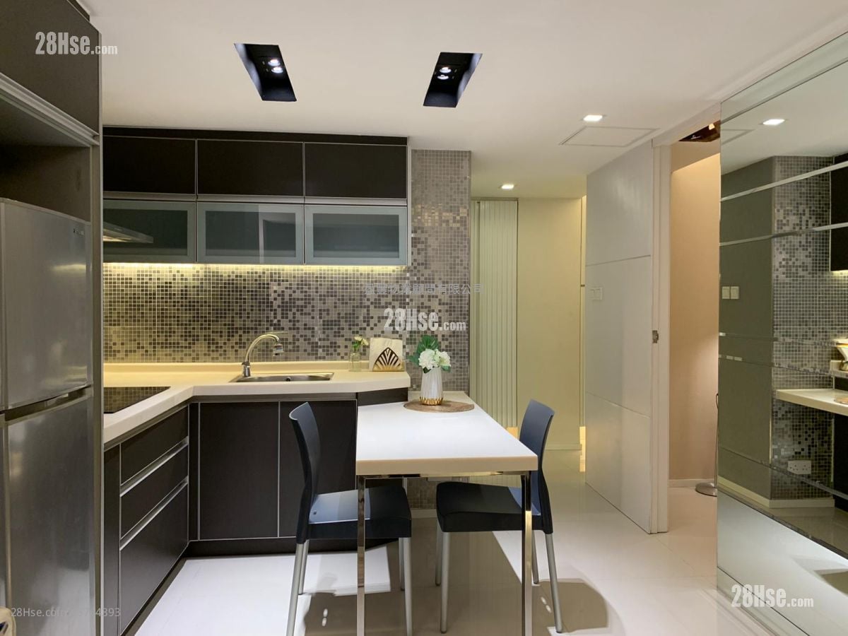 百德大廈 售盤 2 房 , 1 浴室 411 平方呎