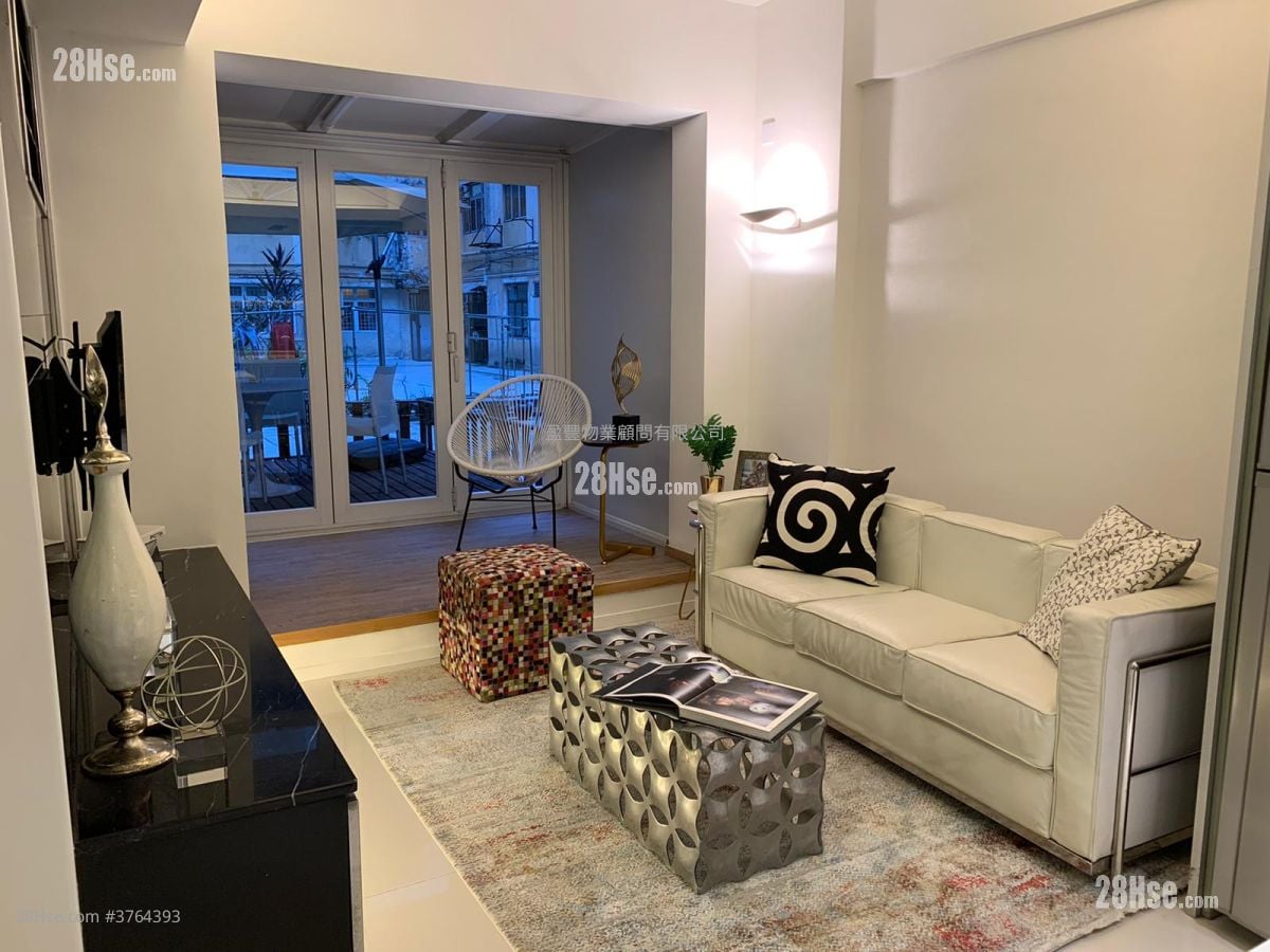 百德大廈 售盤 2 房 , 1 浴室 411 平方呎