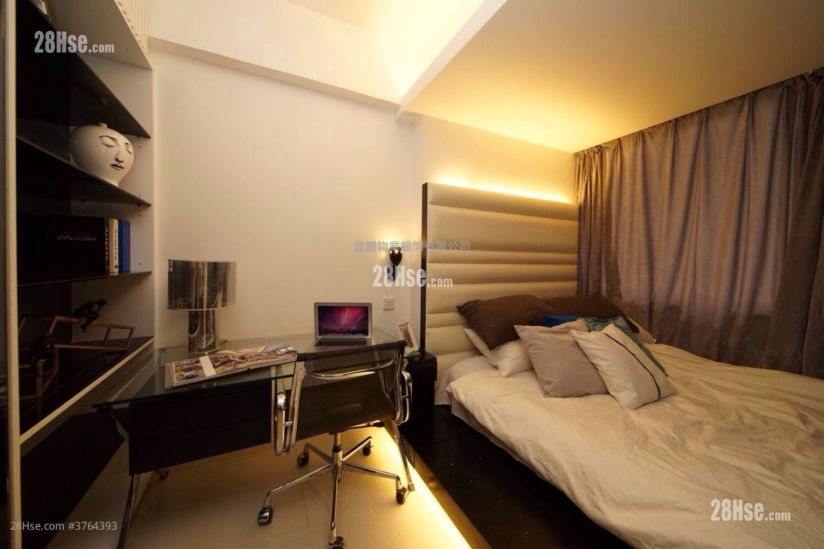 百德大廈 售盤 2 房 , 1 浴室 411 平方呎