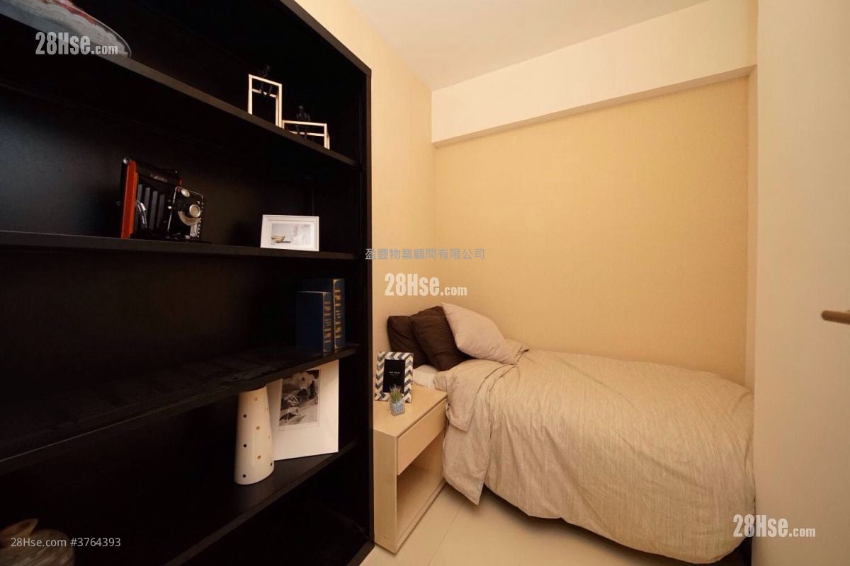 百德大廈 售盤 2 房 , 1 浴室 411 平方呎