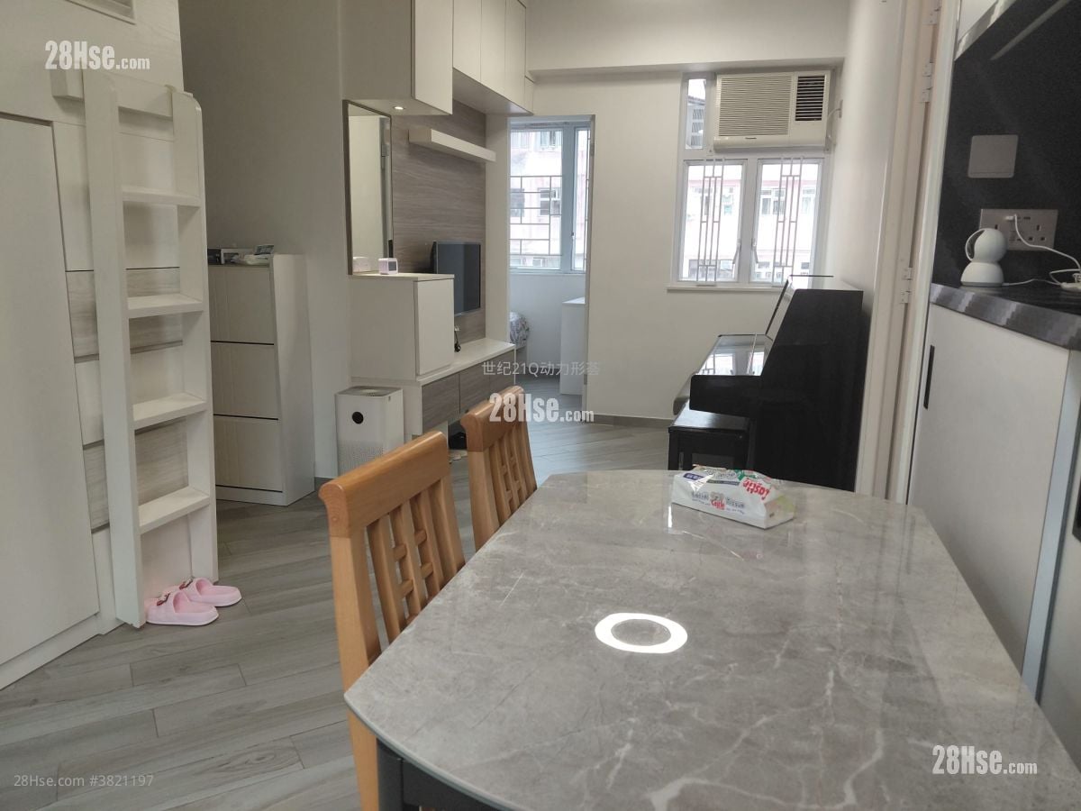 新成大樓 售盤 3 房 , 1 浴室 445 平方呎