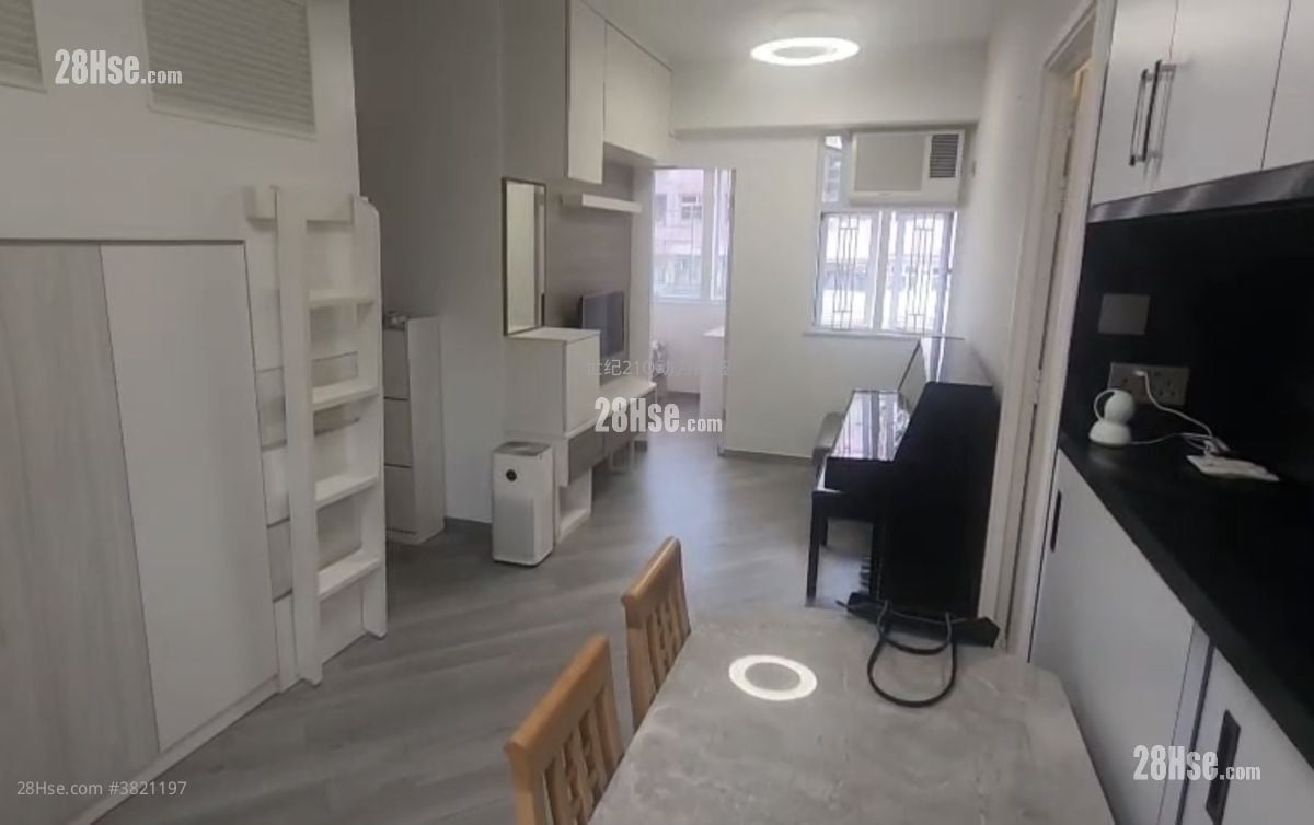 新成大樓 售盤 3 房 , 1 浴室 445 平方呎