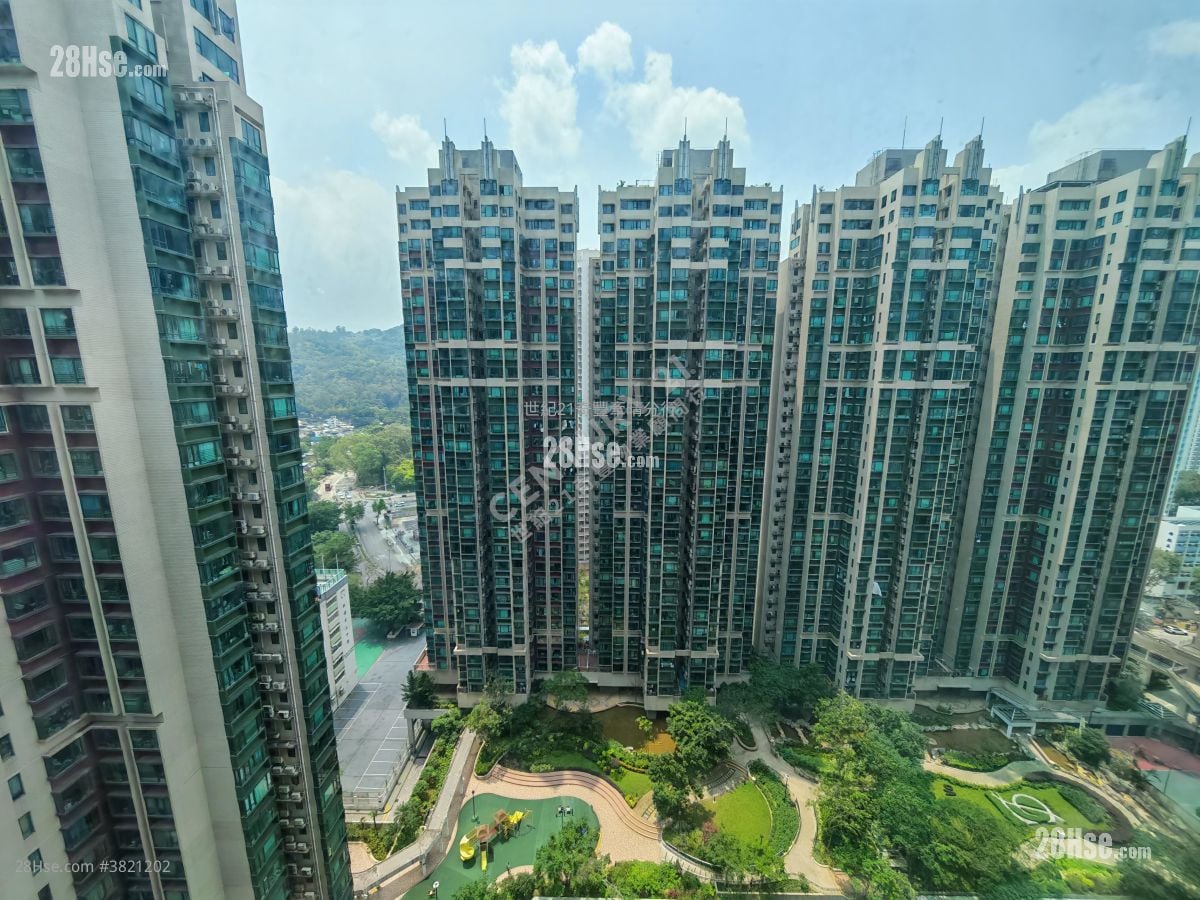 景觀: 牽晴間 租盤 2 房 , 1 浴室 384 平方呎