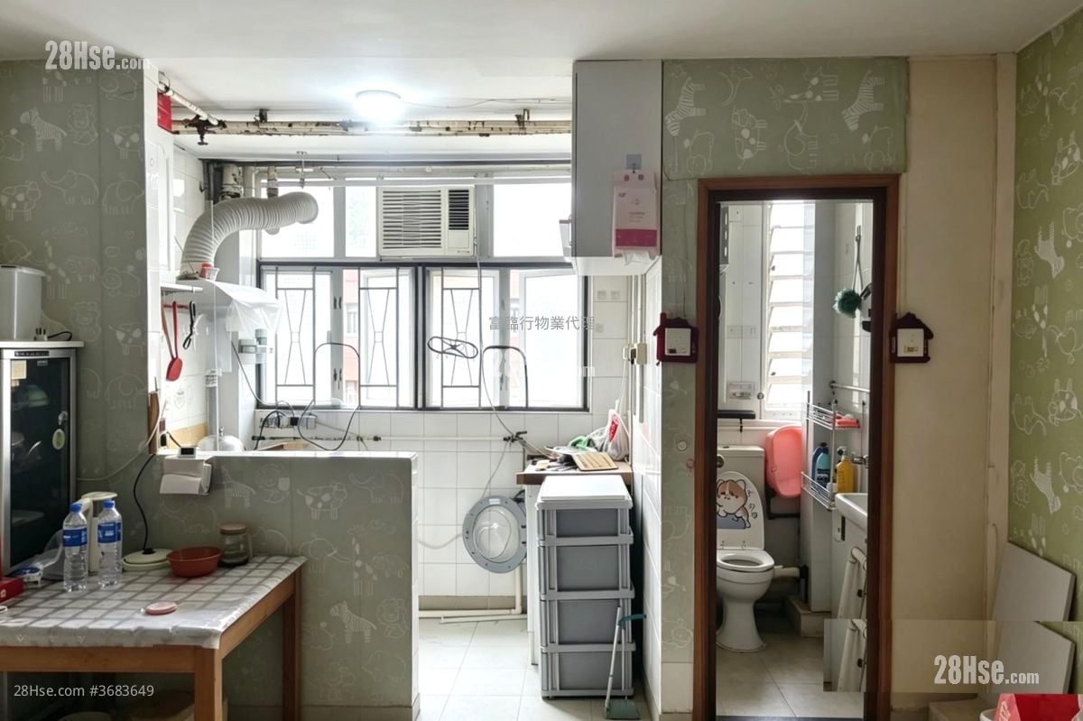 利东邨 售盘 1 房 , 1 浴室 287 平方尺