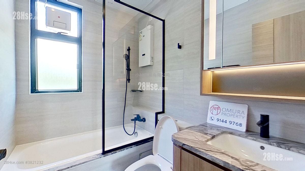 浴室: 怡禮苑 租盤 3 房 , 2 浴室 1,622 平方呎