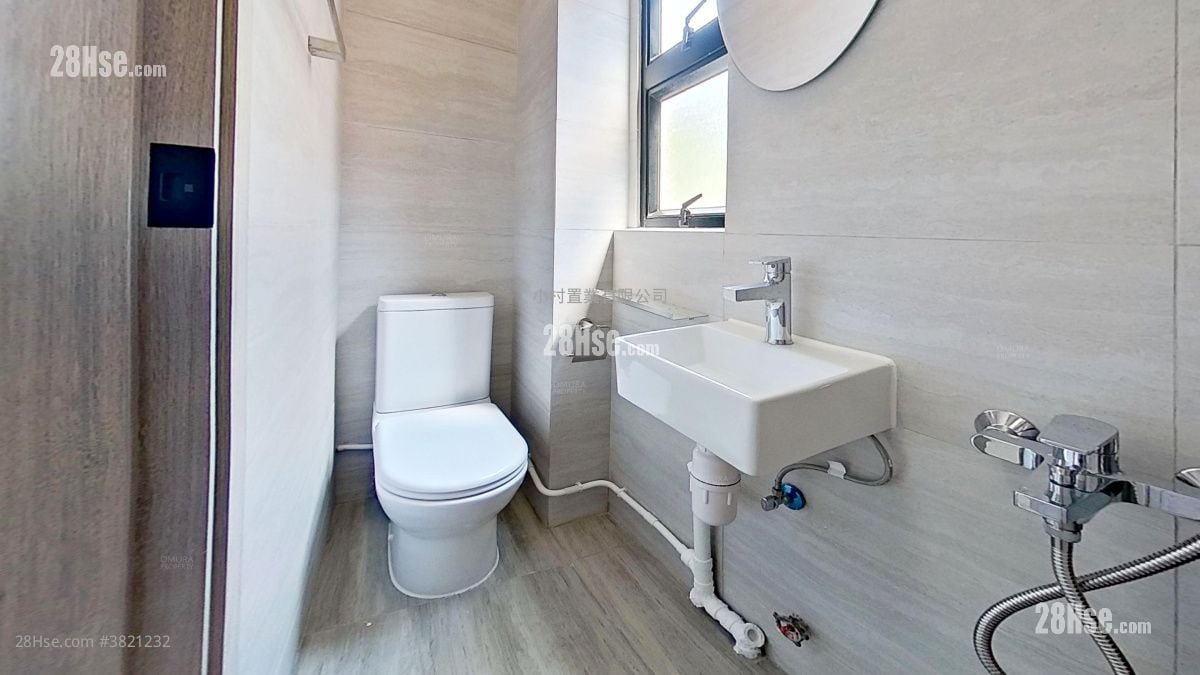 浴室: 怡禮苑 租盤 3 房 , 2 浴室 1,622 平方呎