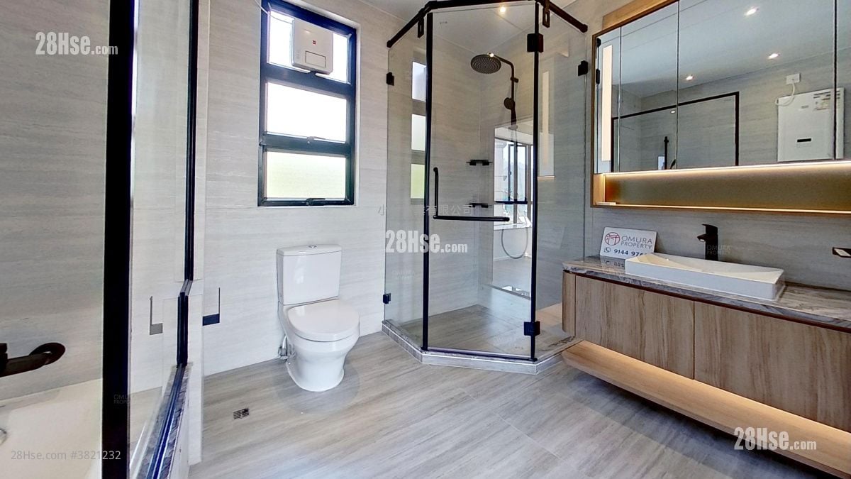 浴室: 怡禮苑 租盤 3 房 , 2 浴室 1,622 平方呎