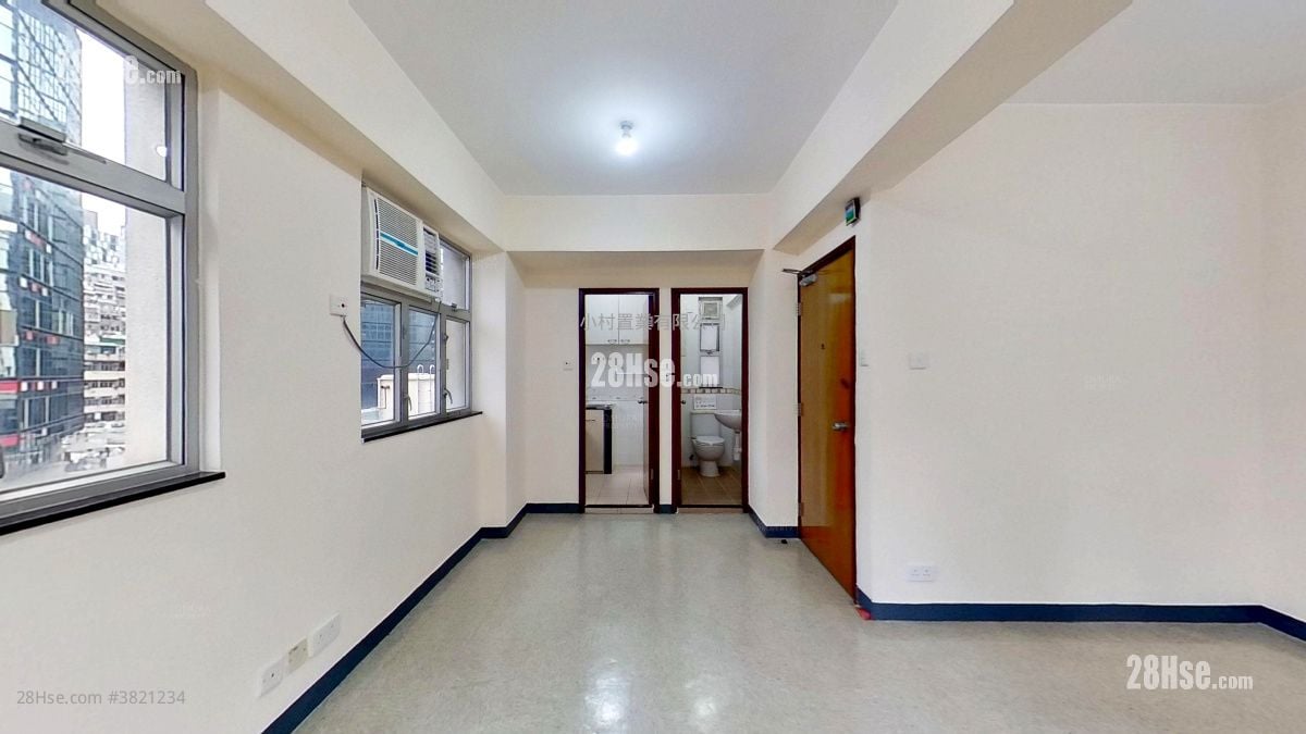 厅: 八珍楼 租盘 开放式间隔 , 1 浴室 273 平方尺